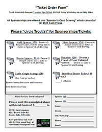 Banquet Order Form